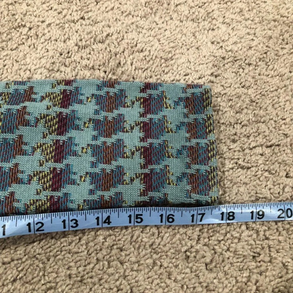 Shu Shu Hounds tooth Blue sweater jacket Size Small - Picture 9 of 10